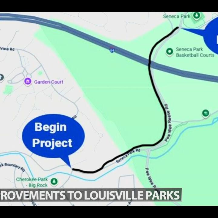 Work to begin on new path connecting Louisville's Cherokee, Seneca Parks